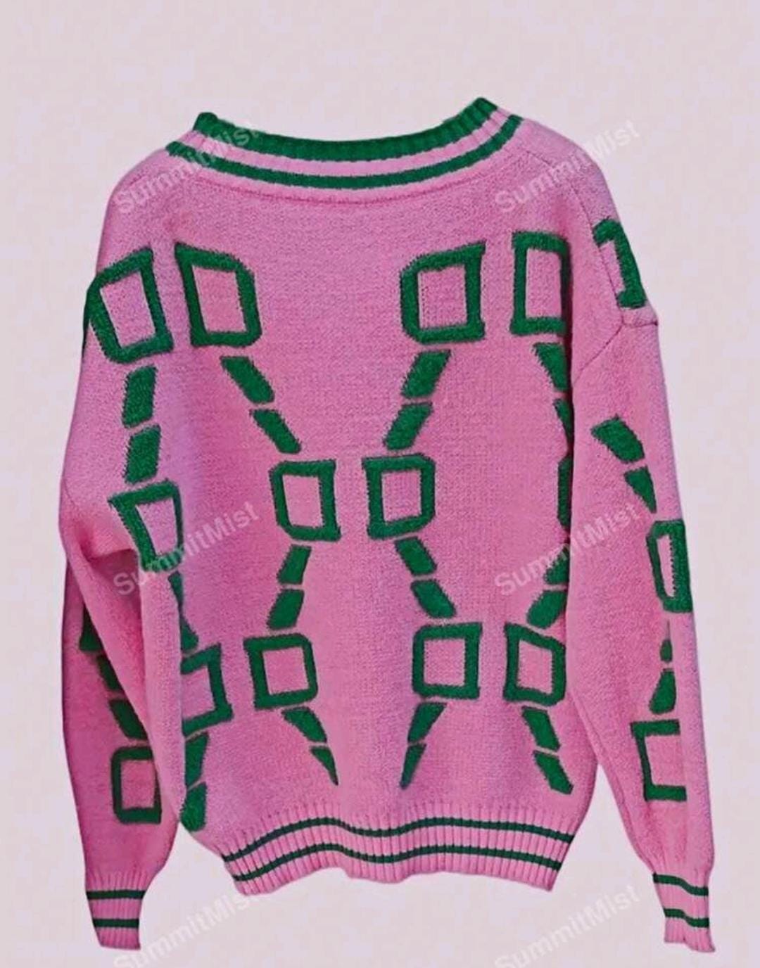 Cardigan tricoté à motif géométrique