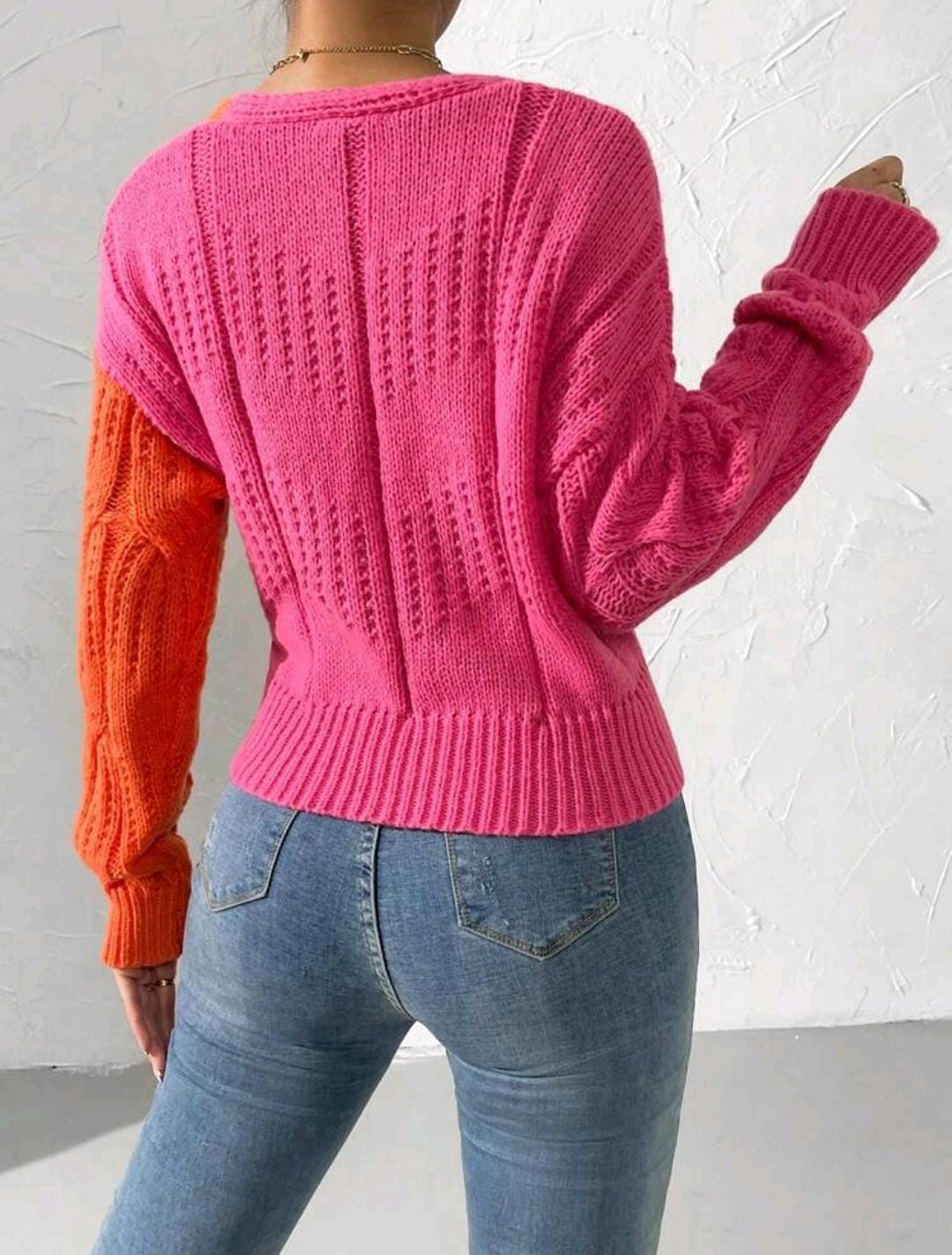 Relaxiva Cardigan cache-cœur blocs