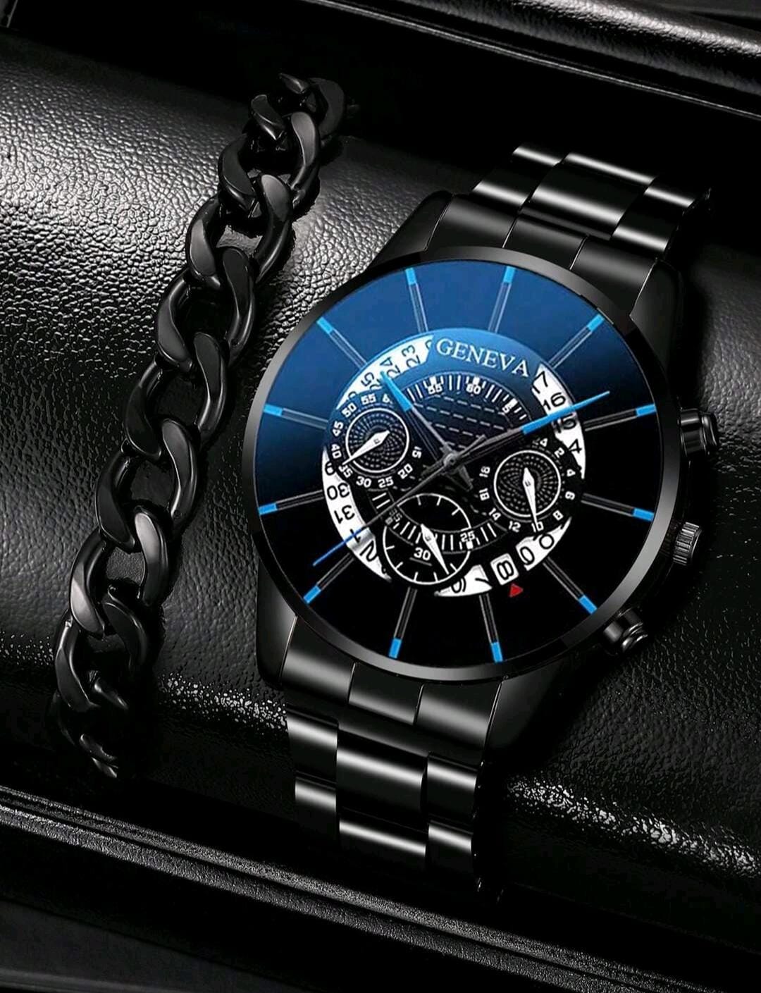 Ensemble de 2 pièces de montres à quartz pour garçons