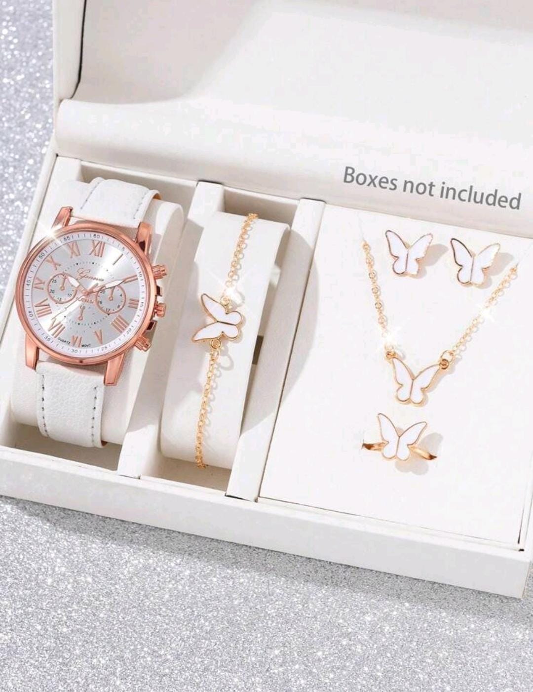 Montre Femme, Simple Mode Blanche Bracelet en PU