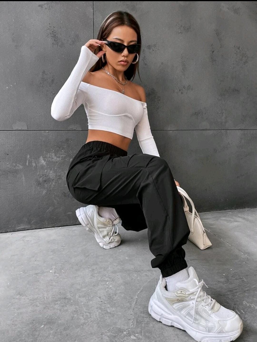 Tropiluxe Pantalon cargo poche à rabat