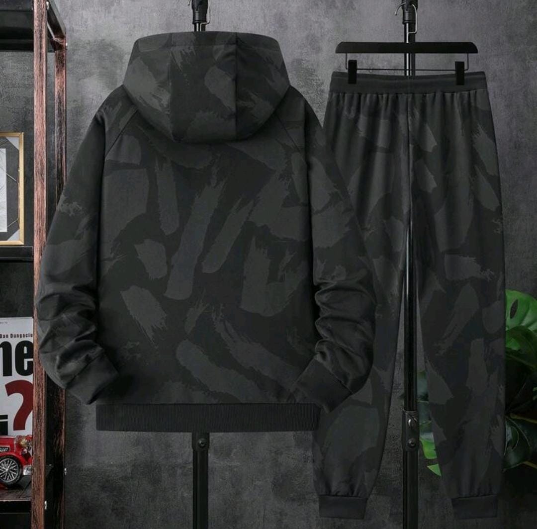 2 pièces , capuche et pantalon de survêtement de sport