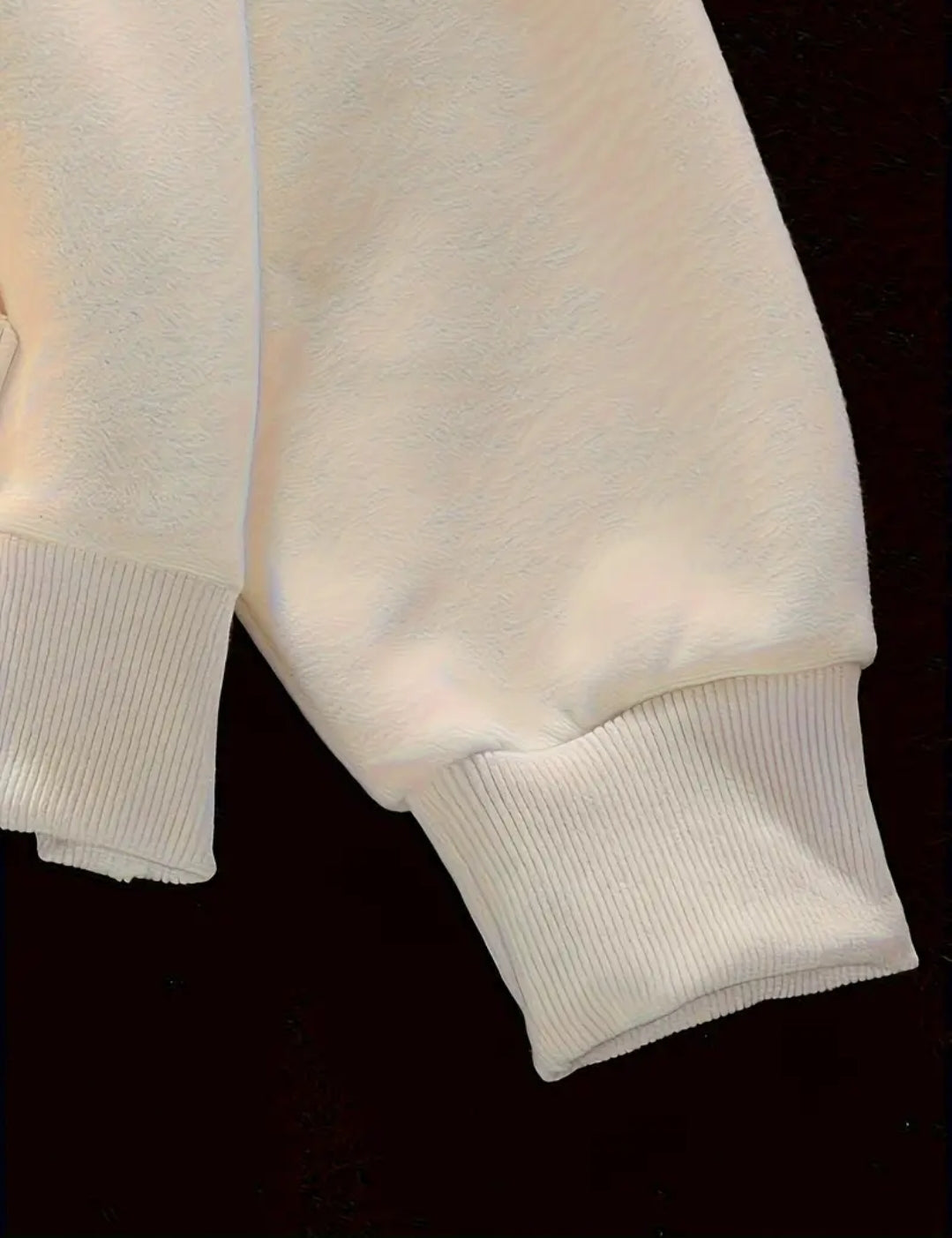 Sweat à capuche décontracté en polyester avec motif alphabet, tissu tricoté, détail étoile, sweat à capuche zippé pour femme, vêtements d'extérieur confortables