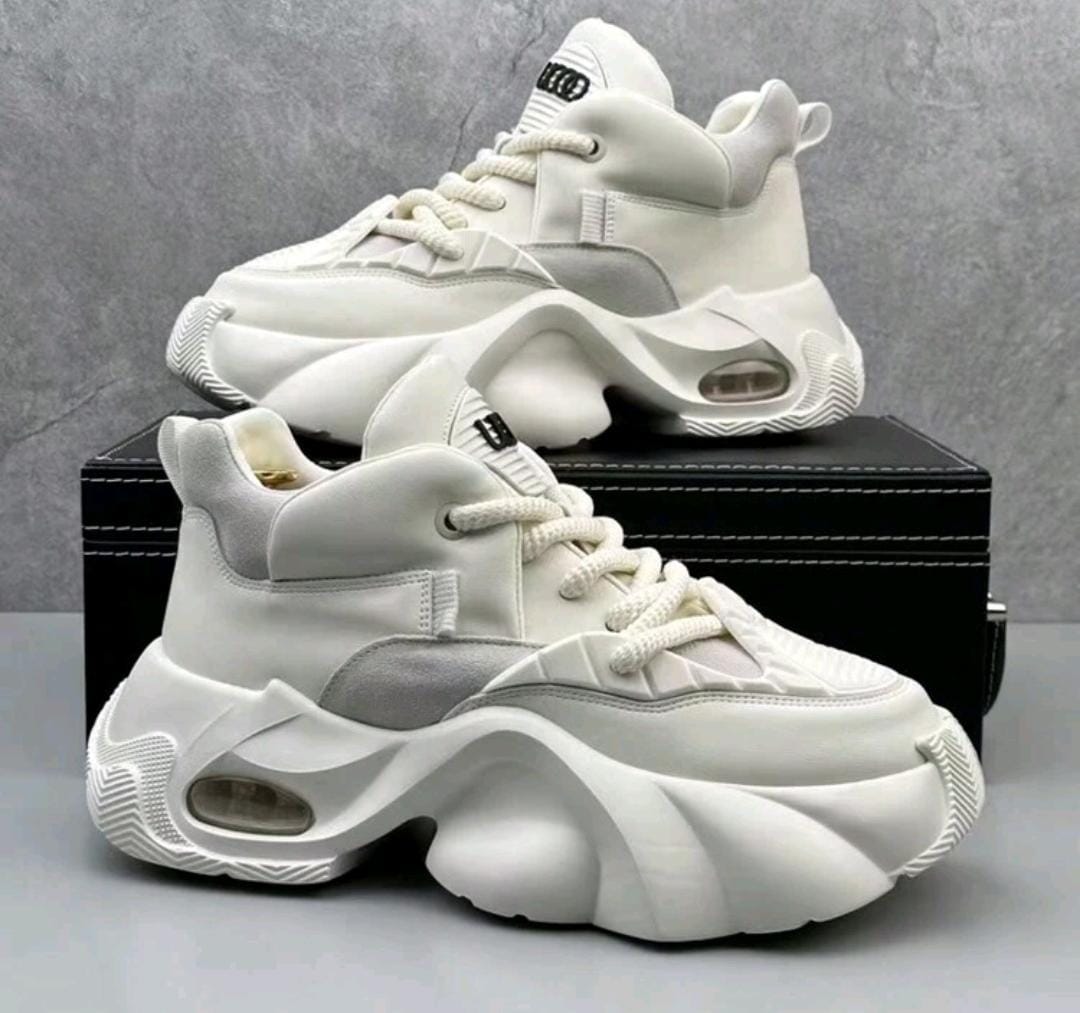 Baskets noirs pour hommes, chaussures décontractées confortables avec coussin d'air