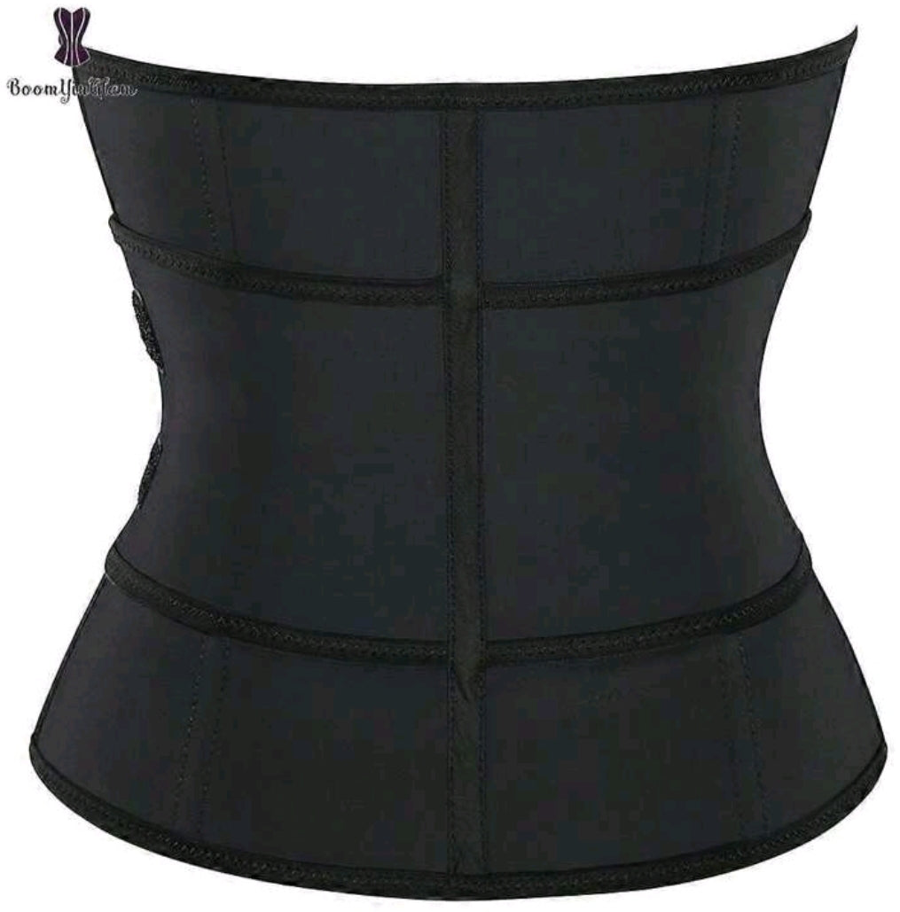 Ceinture élastique autocollante en latex, corset d'entraînement