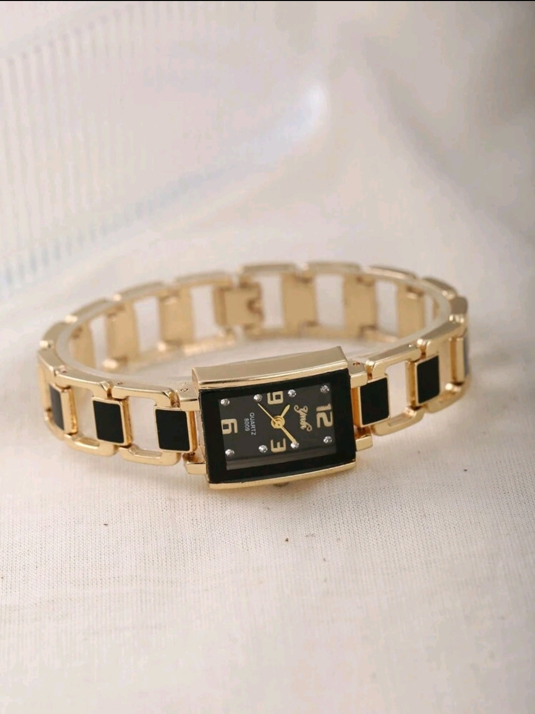 Montre pour fille/enfant/adolescente, élégante et à la mode, style princesse, à quartz, ensemble de 3 bijoux ovales, idéale comme cadeau d'anniversaire pour fille.