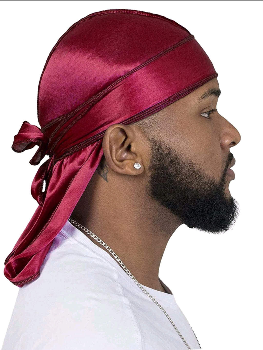 1 pièce Durag pour hommes similaire à la soie
