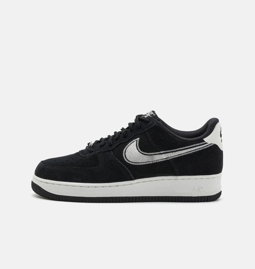 AIR FORCE 1 - Baskets basses - Noir velour