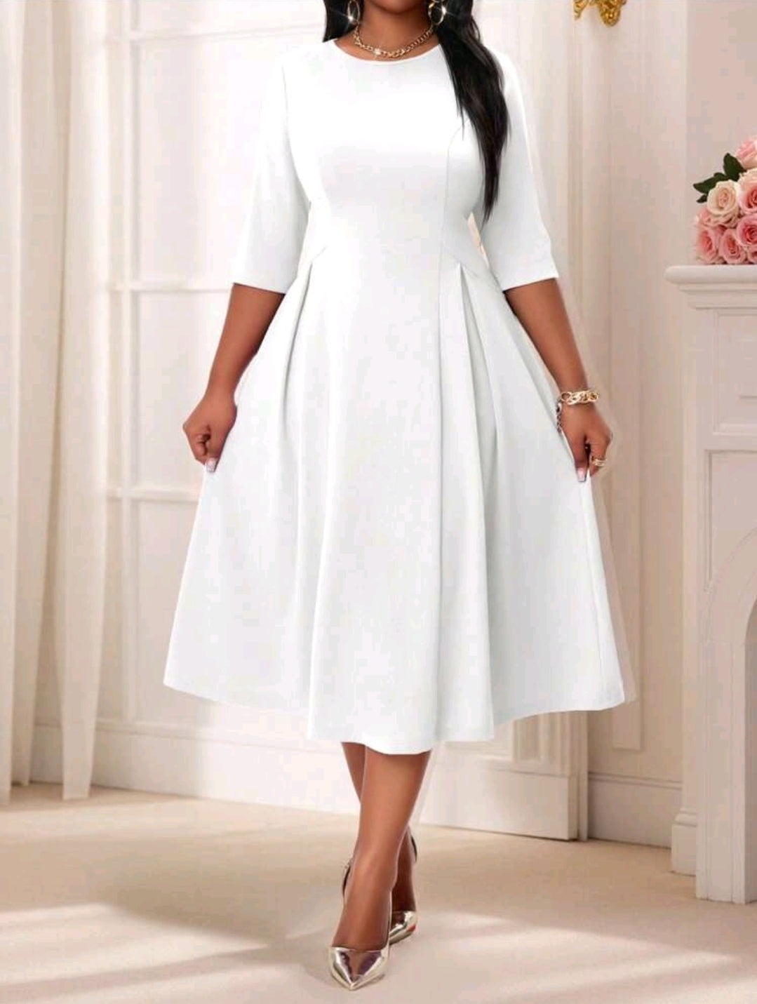 Robe longue à manches longues en maille violette élégante et ample pour l'été et l'hiver, robe de bal de masque