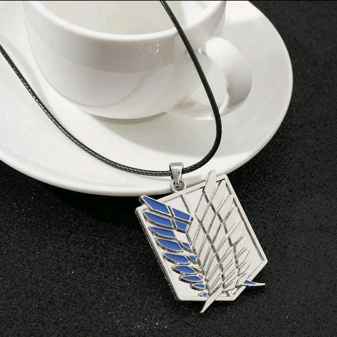 1 pièce Insigne de corps de l'Attaque des Titans, style dessin animé anime, pendentif bataillon d'exploration
