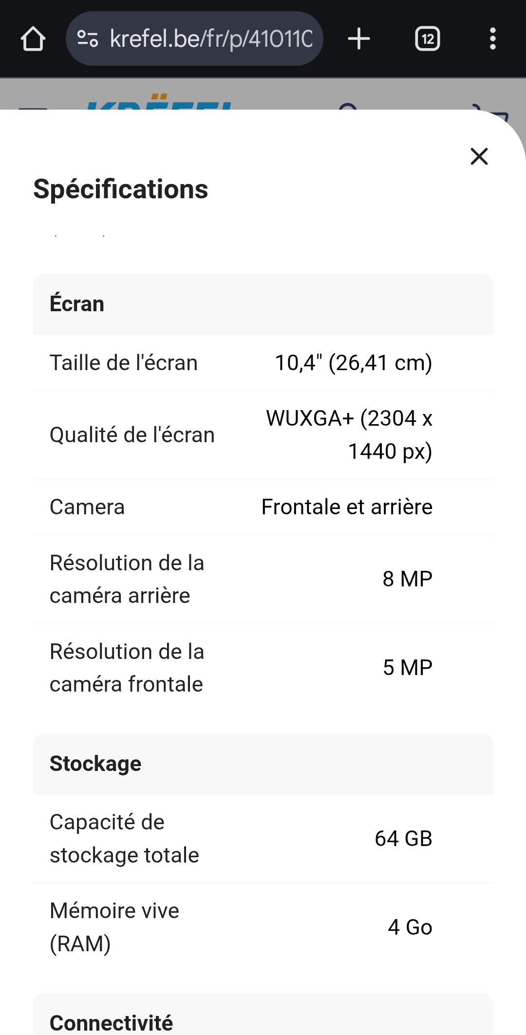 Samsung | Offre groupée Galaxy Tab S6 Lite 2024 + housse + Galaxy Buds FE garantie 2 ans