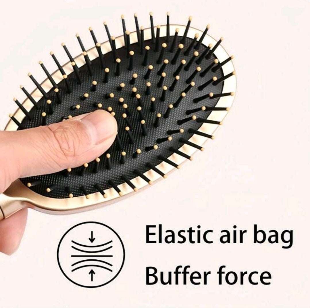 3 pièces Ensemble brosse et peigne Brosse plate Brosse lissante pour cheveux pour hommes et femmes, cheveux mouillés