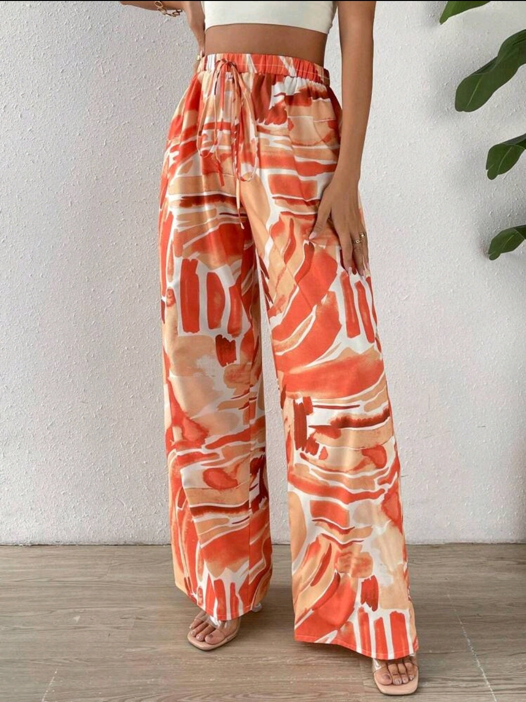Holidaya Pantalon Ample Imprimé