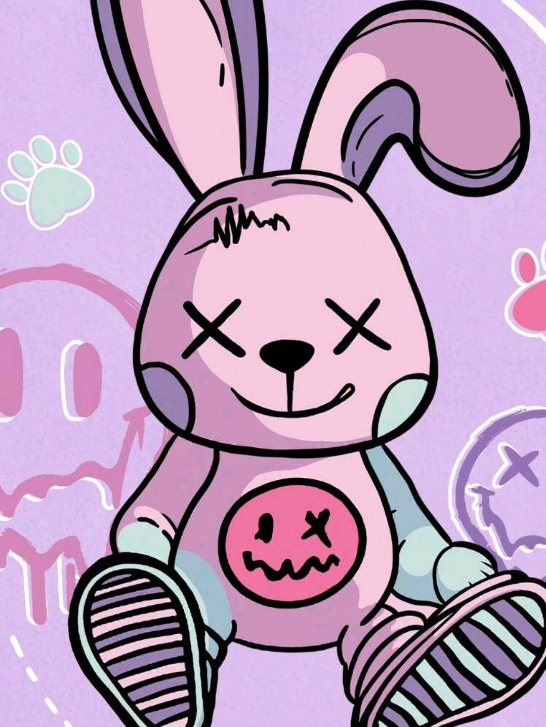 INAWLY Sweat-shirt à capuche en polaire imprimé de dessins animés avec cordon de serrage pour femmes
