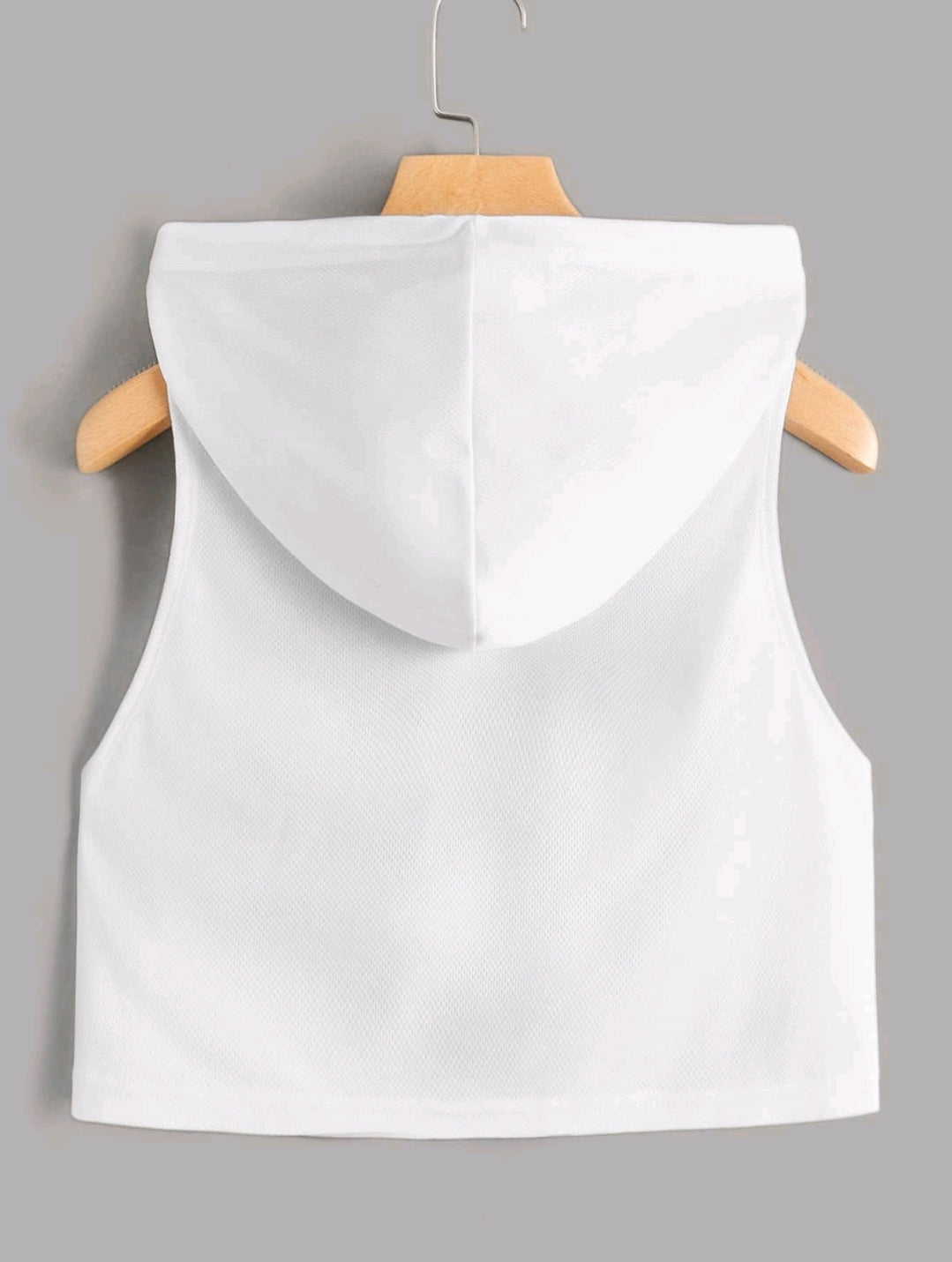EZwear Débardeur À Capuche Pour Femmes Avec Détails Patchés, Adapté Aux Sports D'été