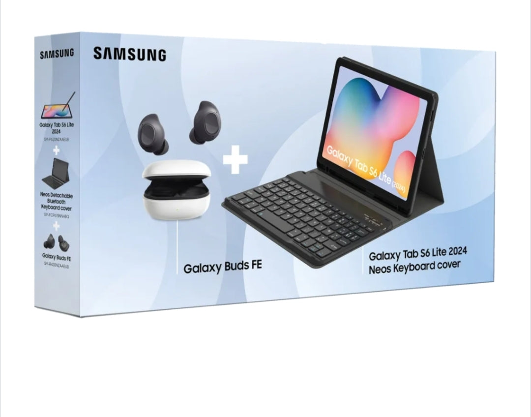 Samsung | Offre groupée Galaxy Tab S6 Lite 2024 + housse + Galaxy Buds FE garantie 2 ans