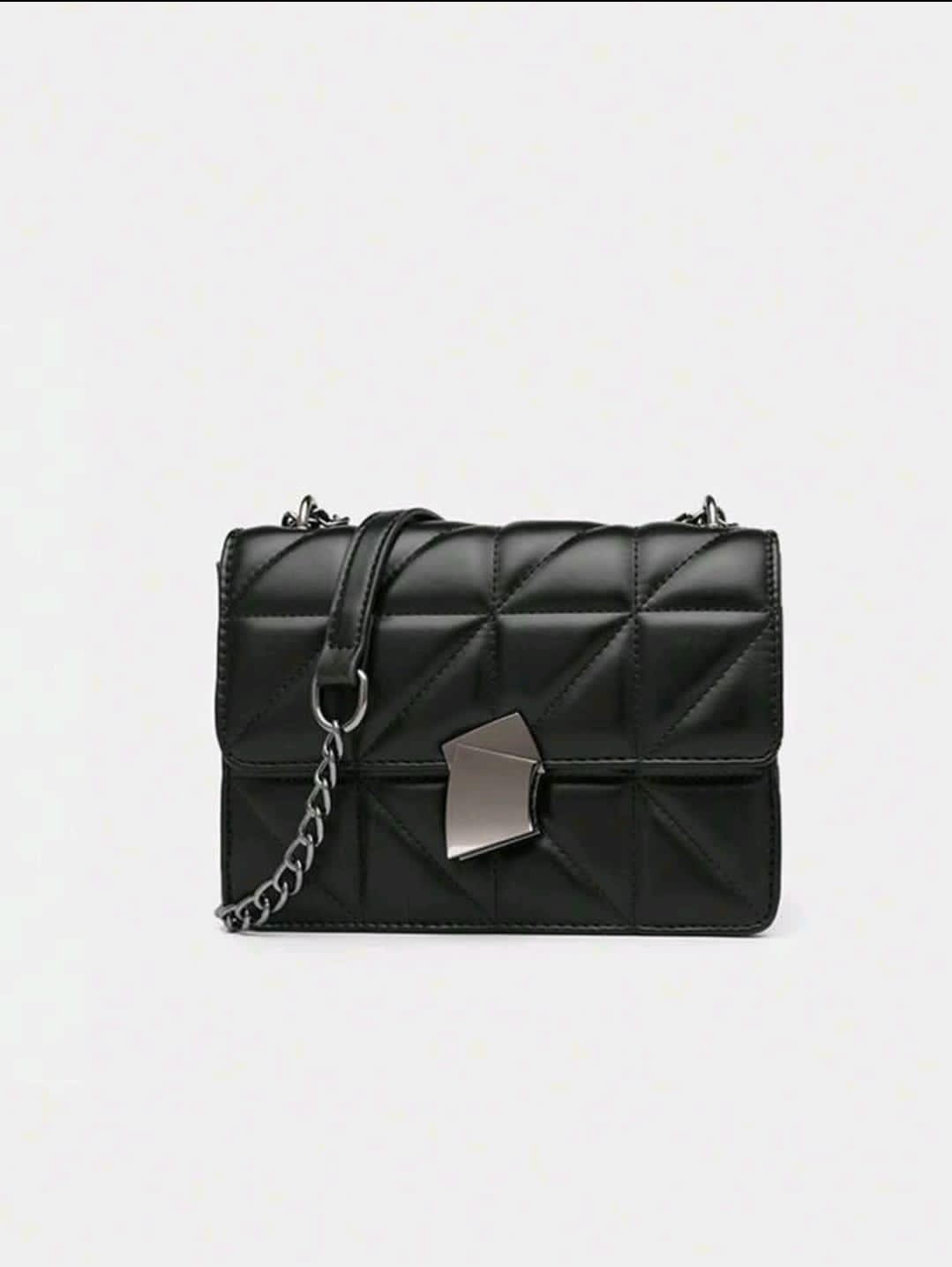 Dedoo Élégant sac à bandoulière pour femme avec chaîne, sac à bandoulière en PU matelassé