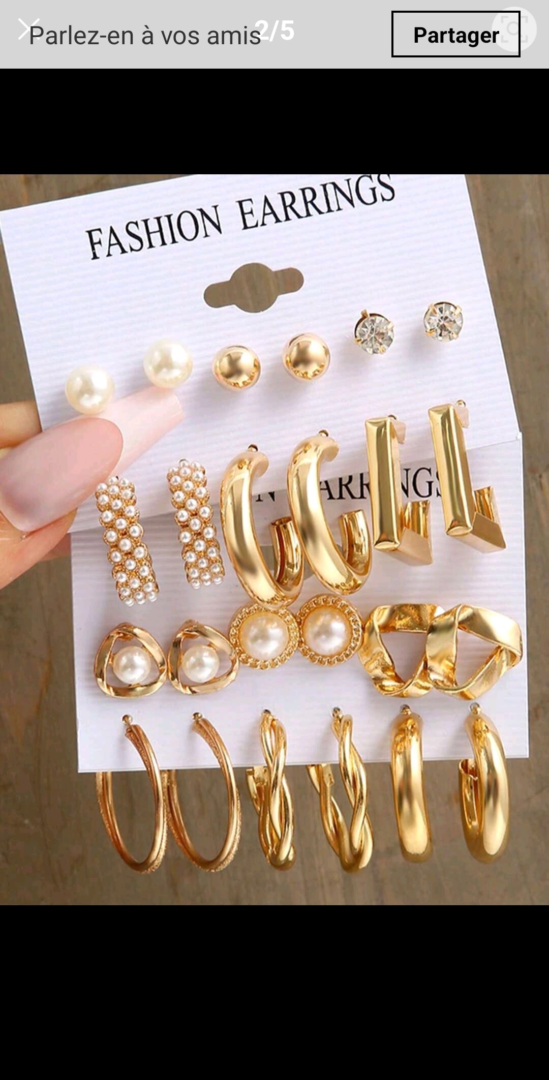 24 pièces/12 paires Ensemble de boucles d'oreilles en perle pour femmes, style élégant convenant pour le port quotidien, les rendez-vous, les fêtes, cadeau de vacances