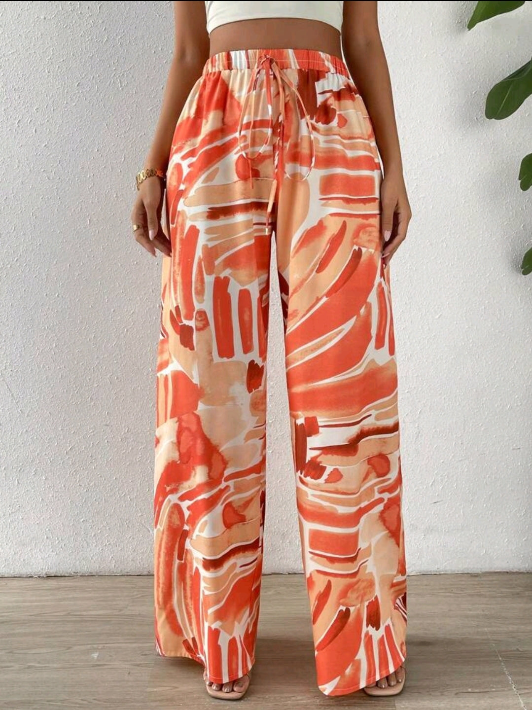 Holidaya Pantalon Ample Imprimé