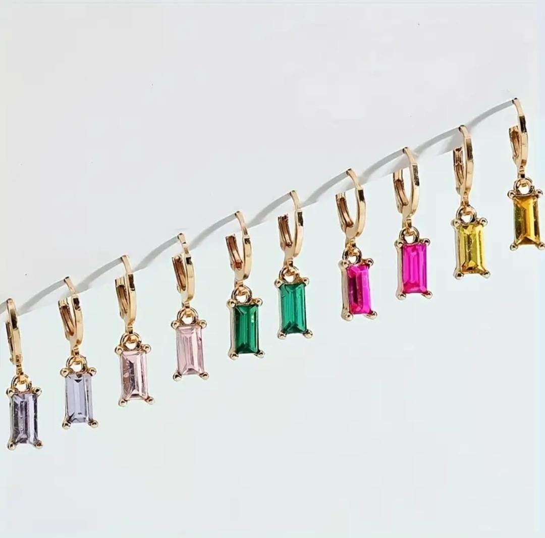 Ensemble de 5 Paires de Boucles d'Oreilles Bohème Chic Vibrantes