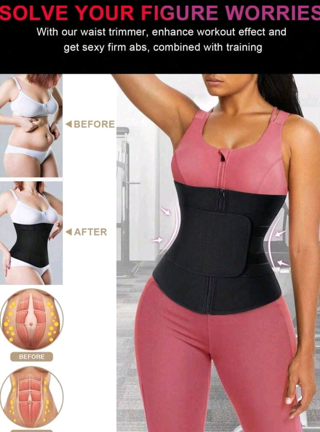 1 pièce Ceinture de maintien pour femme