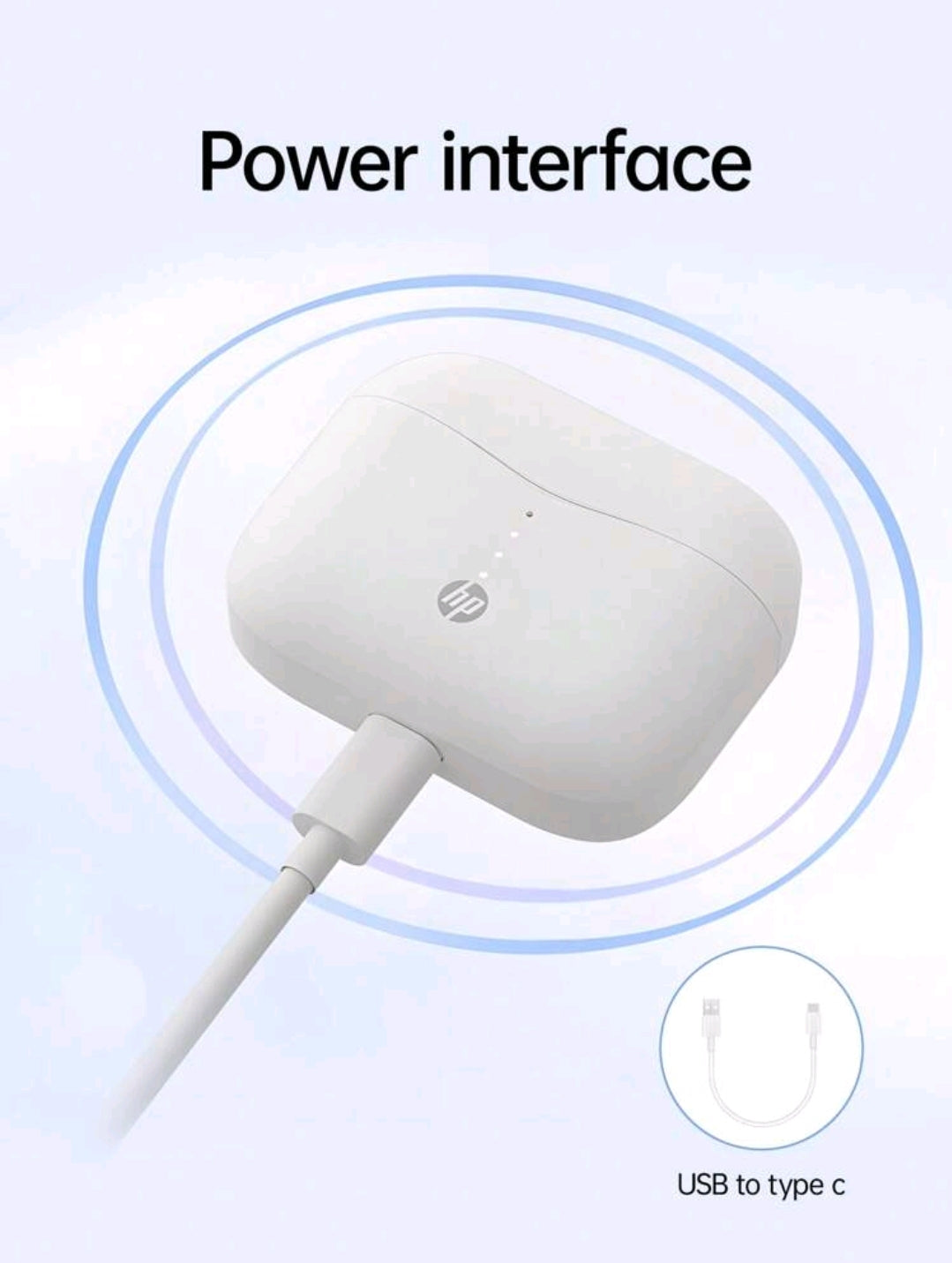 HP Écouteurs sans fil HP avec qualité sonore premium, jumelage automatique 5.3, jusqu'à 30 heures de lecture, lé pour le printemps, l'été, l'automne et l'hiver, casque et haut-parleur gaming avec