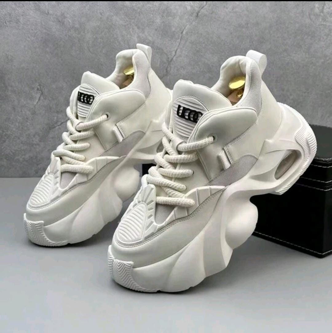 Baskets noirs pour hommes, chaussures décontractées confortables avec coussin d'air