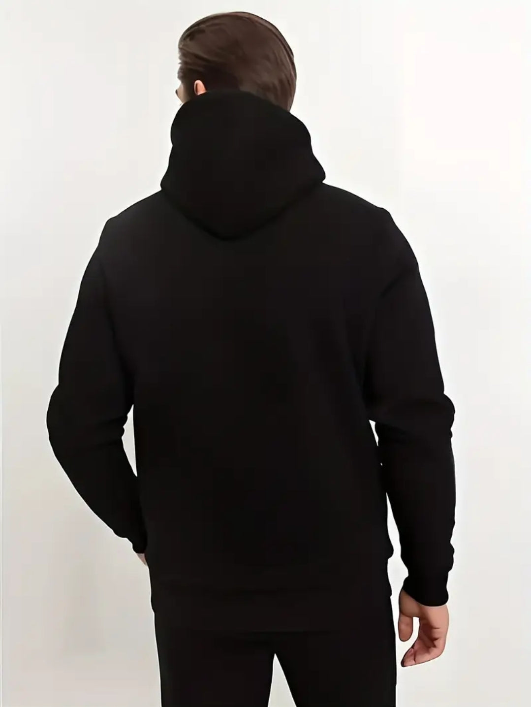 Sweat à capuche graphique tendance pour homme - Sweat confortable beige avec impression rouge