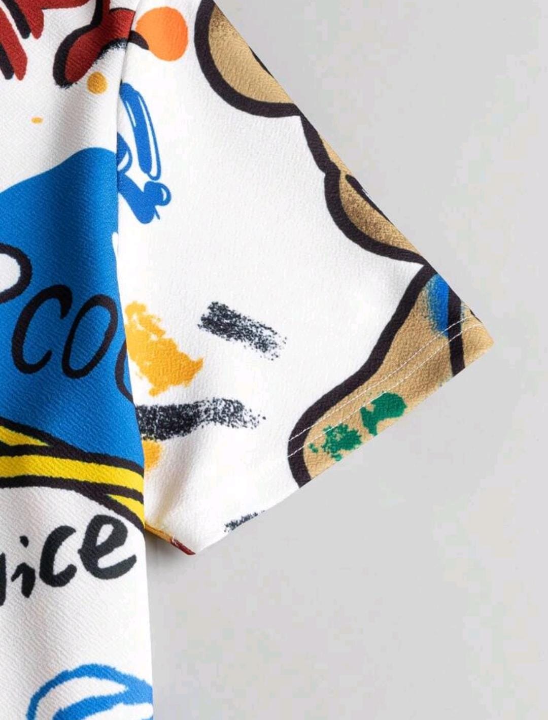 Manfinity RebelGame T-shirt à manches courtes et short décontracté d'été