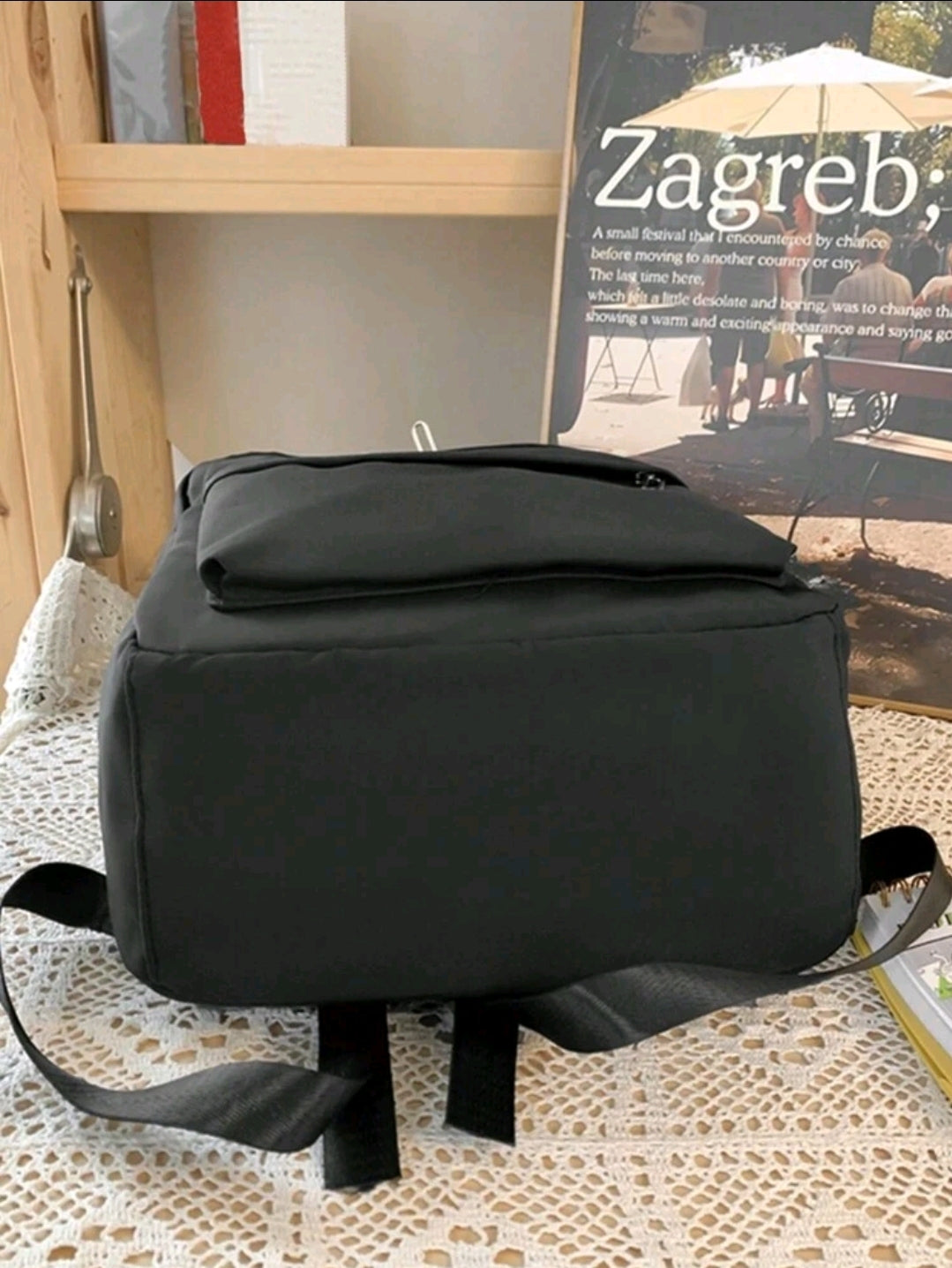 Sac à dos mode imprimé cœur et toile d'araignée pour étudiant, sac ordinateur portable, sac d'école secondaire