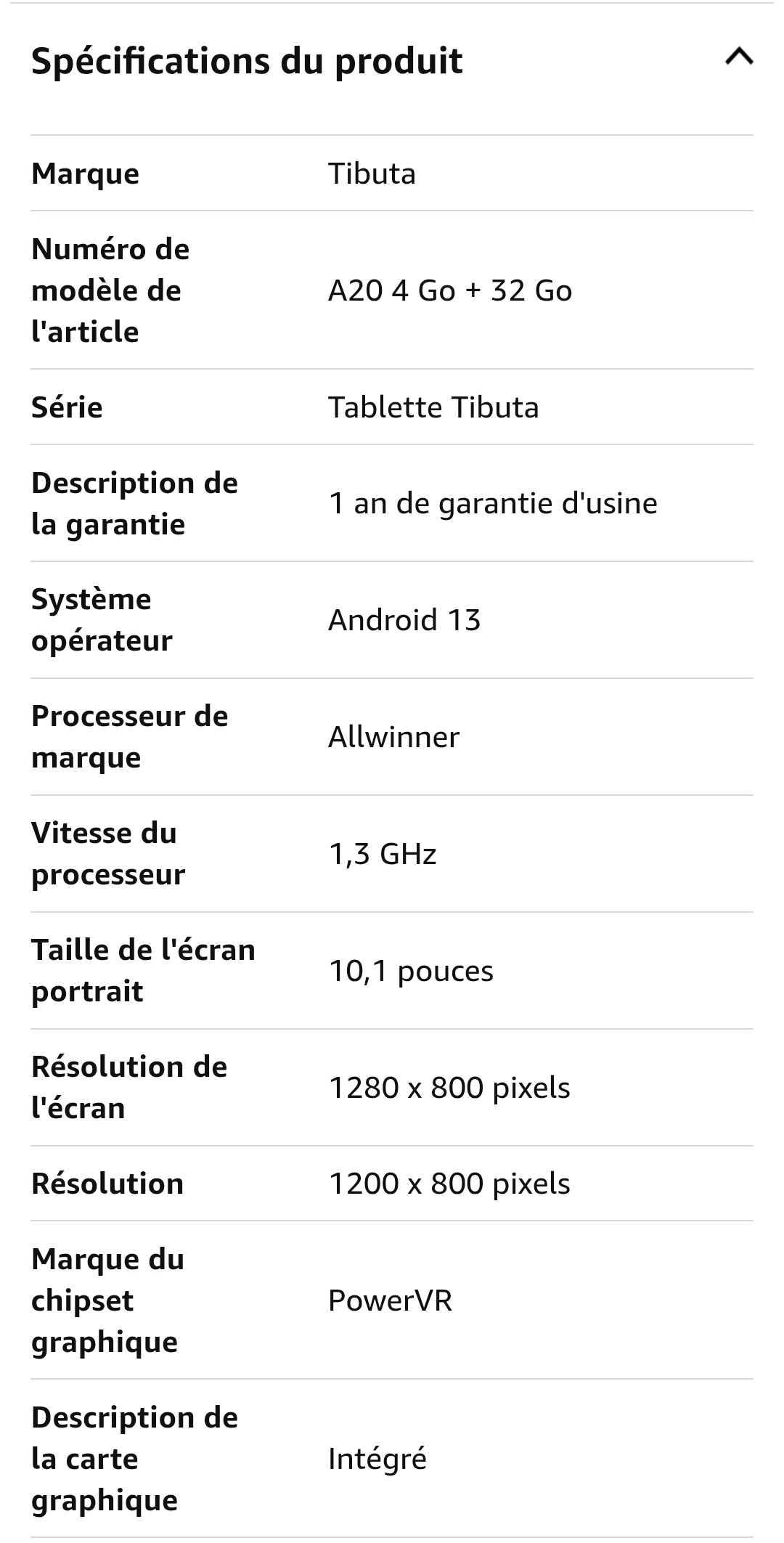 Tablette Android 13, 10 pouces avec étui de protection, processeur quad-core, caméra frontale 5 MP et caméra arrière 8 MP, tablette Bluetooth IPS 5000 mAh, tablette WiFi (A20 4 Go + 32 Go)