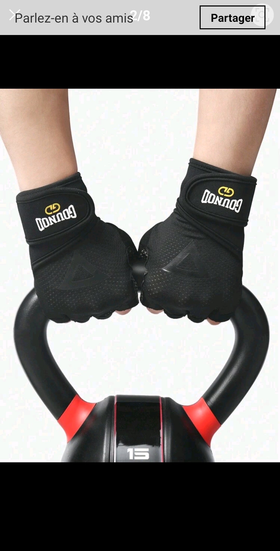 GOUNOD Gants d'entraînement GOUNOD pour hommes et femmes,