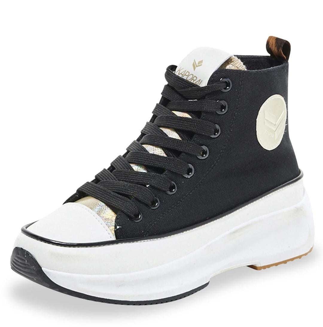 CHRISTY - Sneakers hoog - black