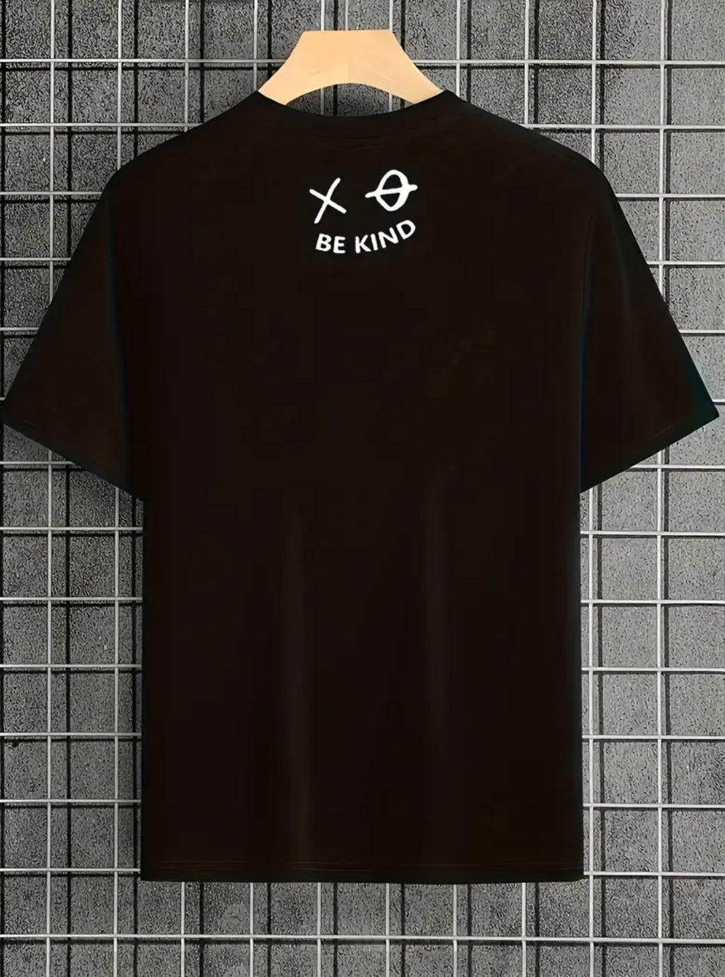 T-shirt Imprimé Numérique Pour Hommes, Col Rond, T-shirt À Motif D'ours Tendance