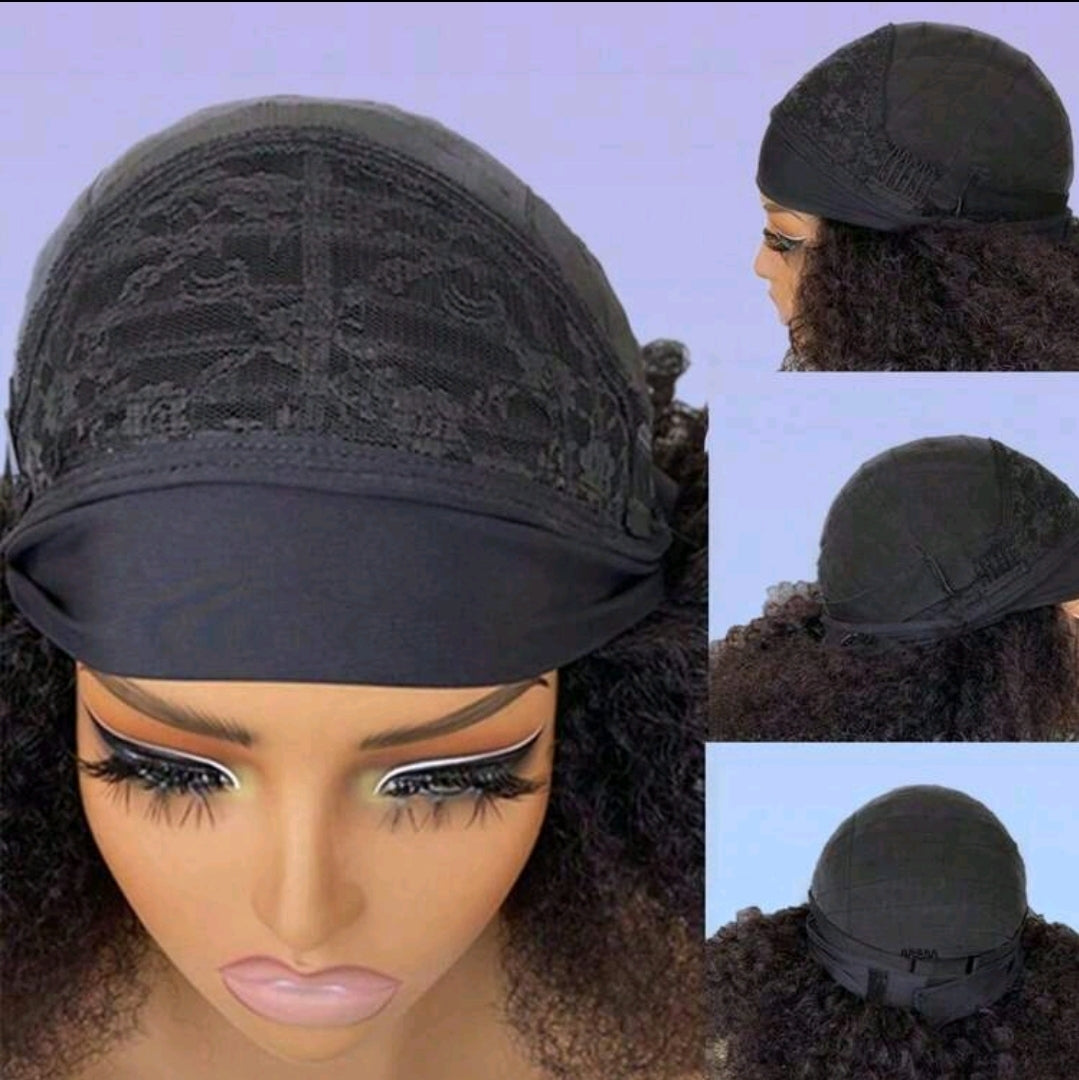 Perruque postiches cheveux humains frisés afro crépus, densité de 150%, couleur noire naturelle, fabriquée à la machine 10 inch