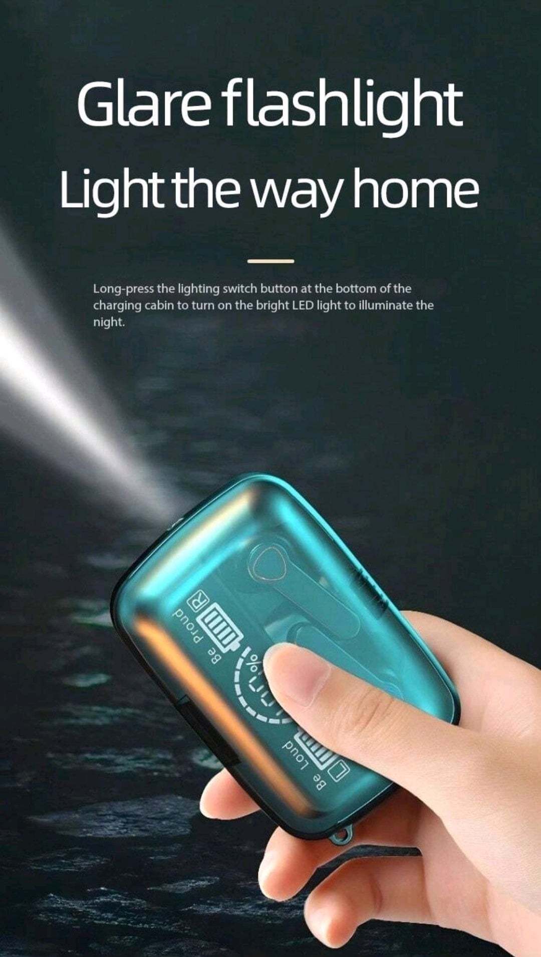 BOATS Nouveaux écouteurs sans fil avec affichage LED tactile intra-auriculaires TWS, écouteurs sans fil pour le sport, la musique et les jeux, compatibles avec tous les téléphones portables, convenant aux étudiants, hommes et femmes, idéaux pour les cadea