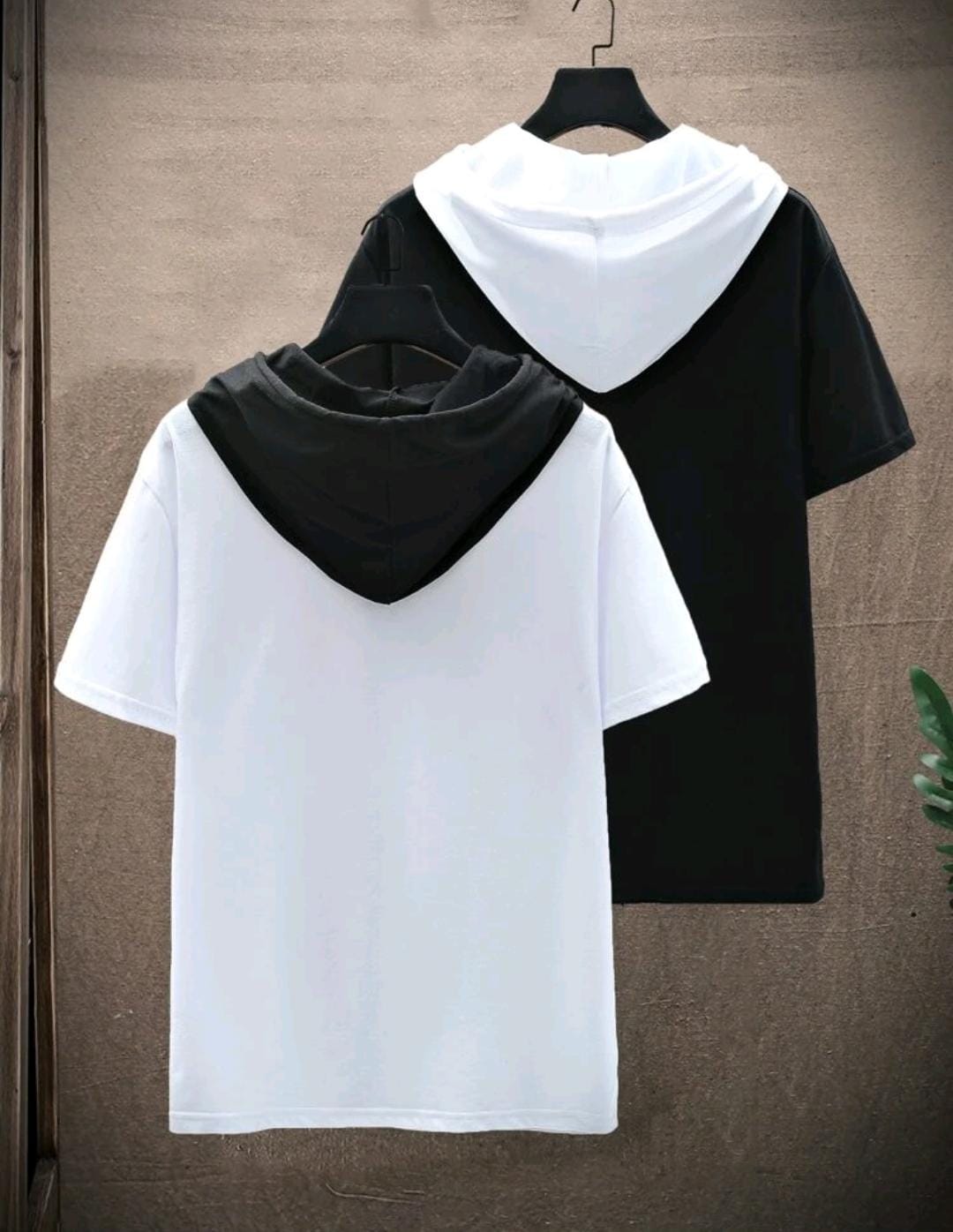 Manfinity Hypemode 2 pièces T-shirt à capuche avec cordon