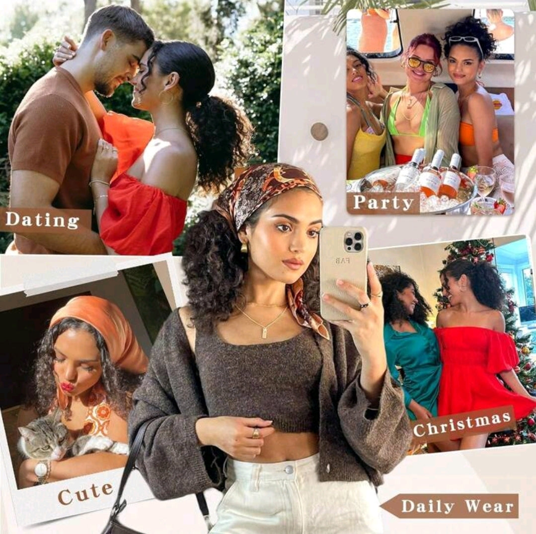 Extension de queue de cheval, extension de queue de cheval bouclée à cordon pour femmes, extensions de cheveux synthétiques noirs naturels 4# , 18 inch