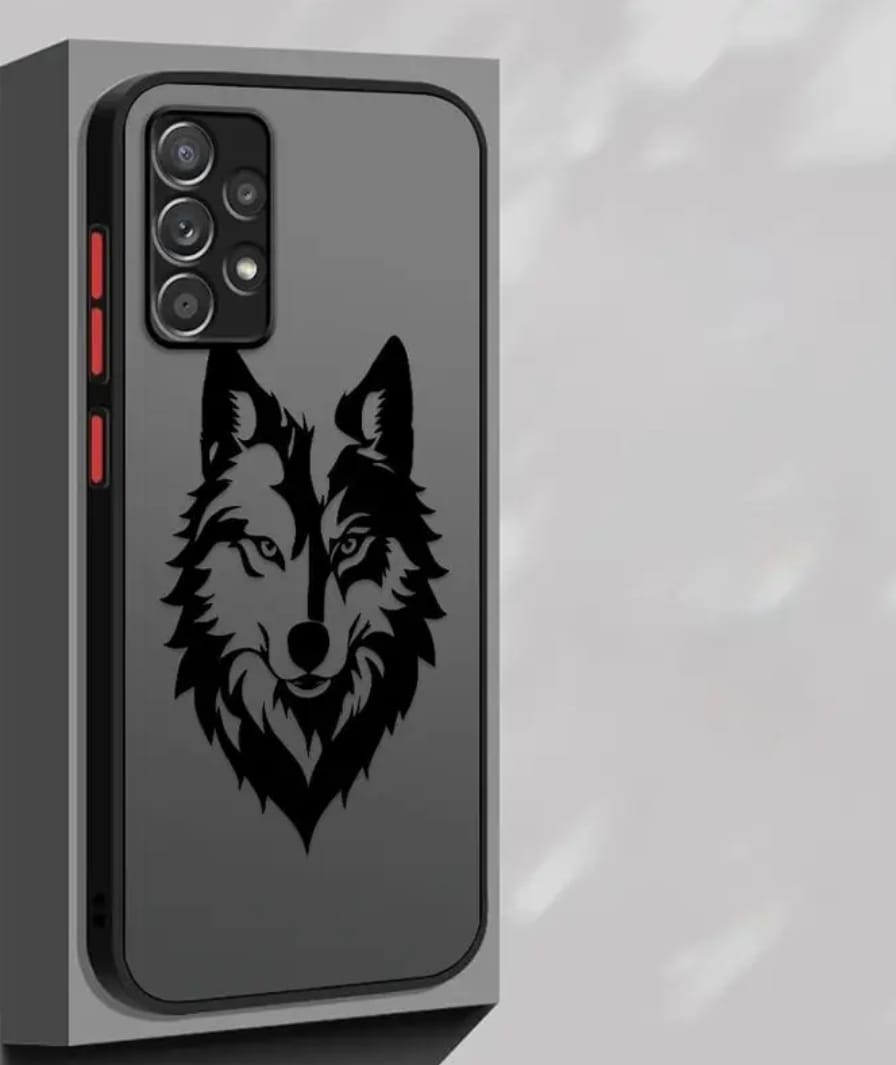 Coque de Téléphone Motif Loup pour Galaxy A22 A23 A25 A21s A24 4G A32 A33 A34 A35 A51 A52 A52s A53 A54 A55 A71 A72 A73 5G