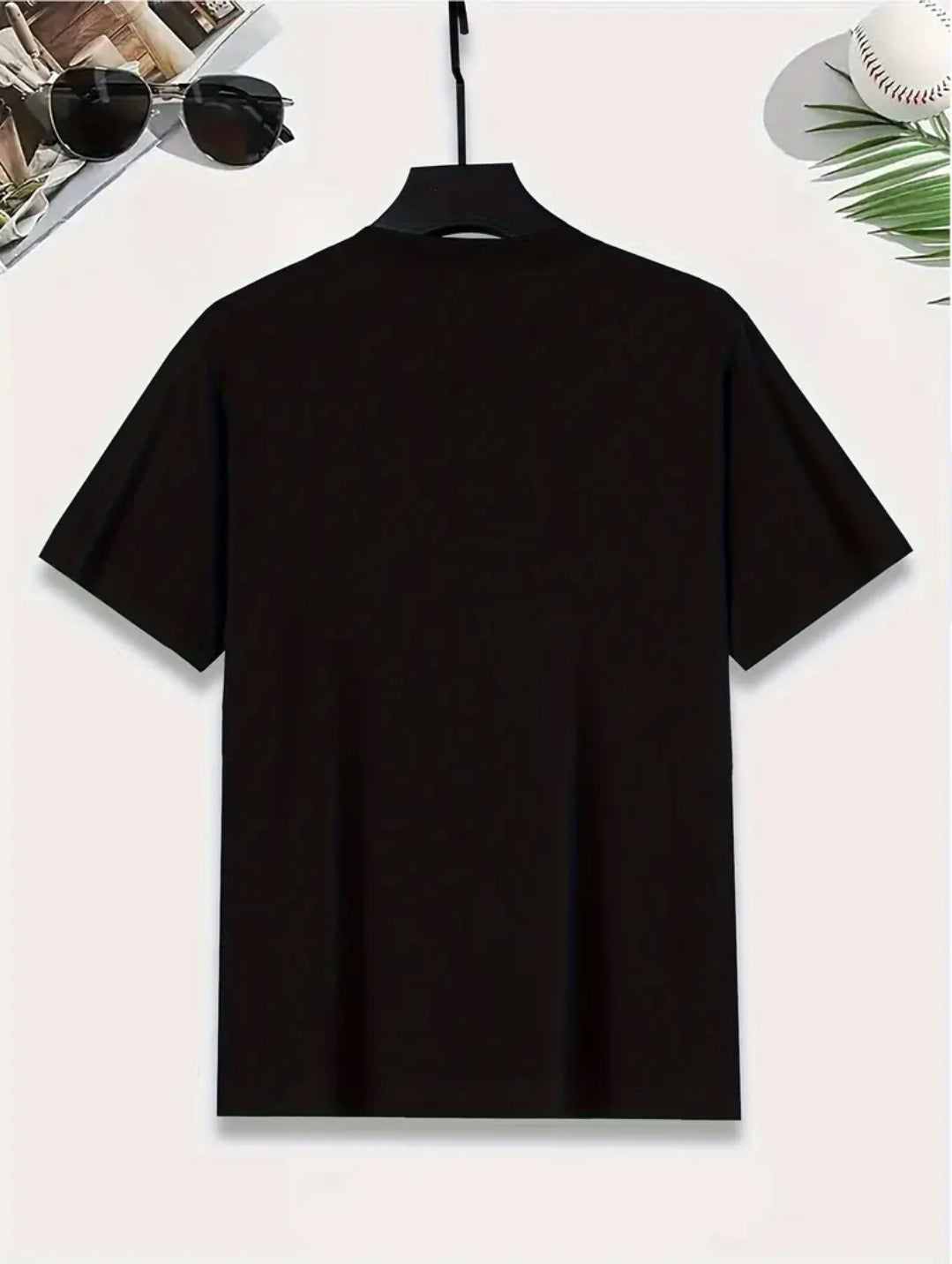 T-shirt décontracté pour homme avec imprimé anime - Coton doux, col rond, manches courtes, respirant et confortable