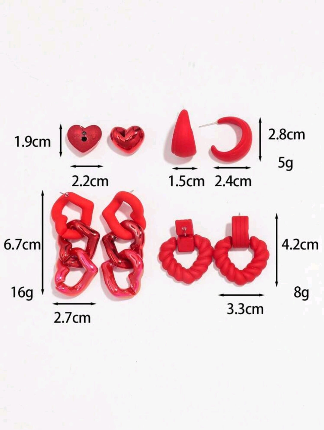 1 set de 4 paires de boucles d'oreilles pendentifs acryliques violets élégants, adapté pour un port quotidien pour femmes