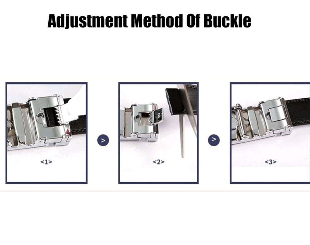 Ceinture à boucle automatique pour hommes pour un usage quotidien