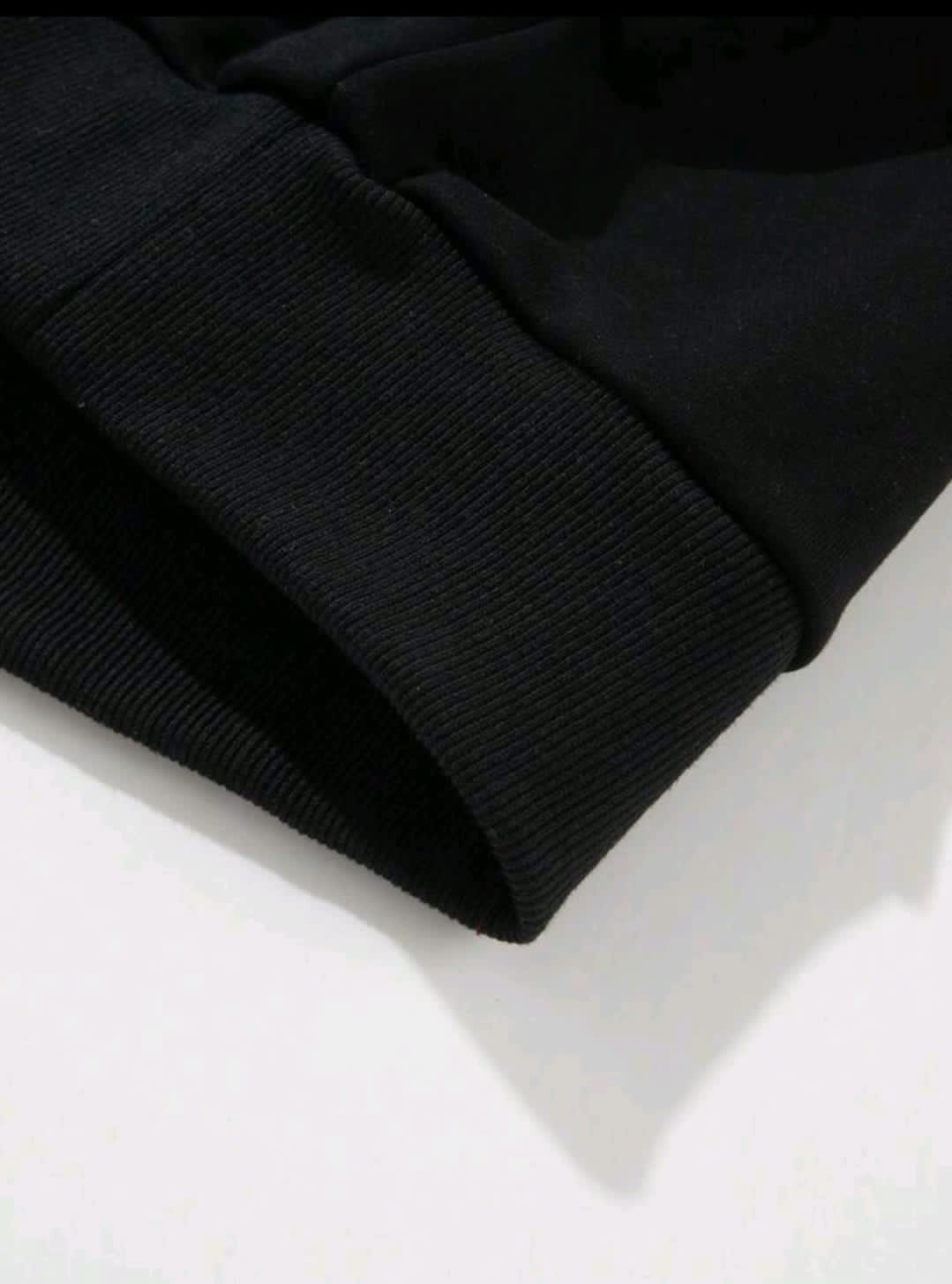 Sweat-shirt à capuche à cordon de serrage avec imprimé lettres en blocs de couleurs pour hommes