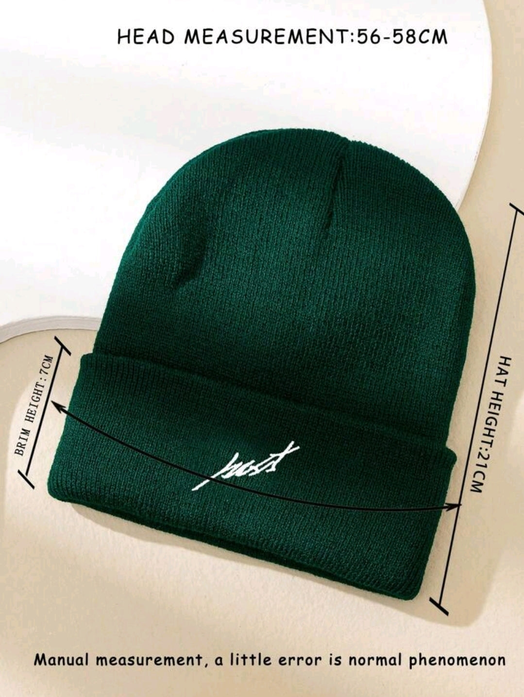 1 pièce Unisexe Y2k Style Just Knitted Beanie Hat Pour le Ski et les Allers-Retours Quotidiens, Chaleur Hivernale Décontractée