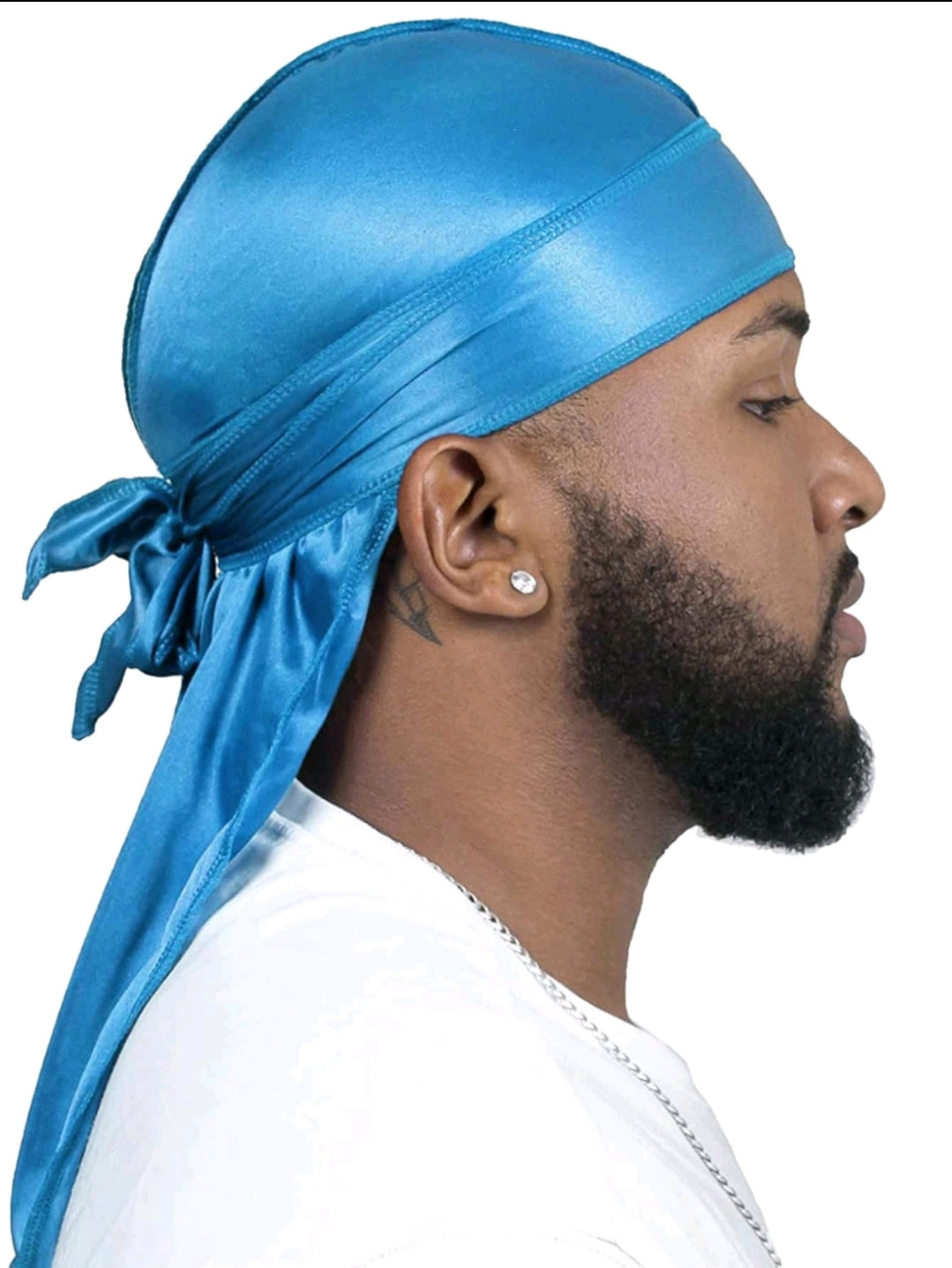 1 pièce Durag pour hommes similaire à la soie