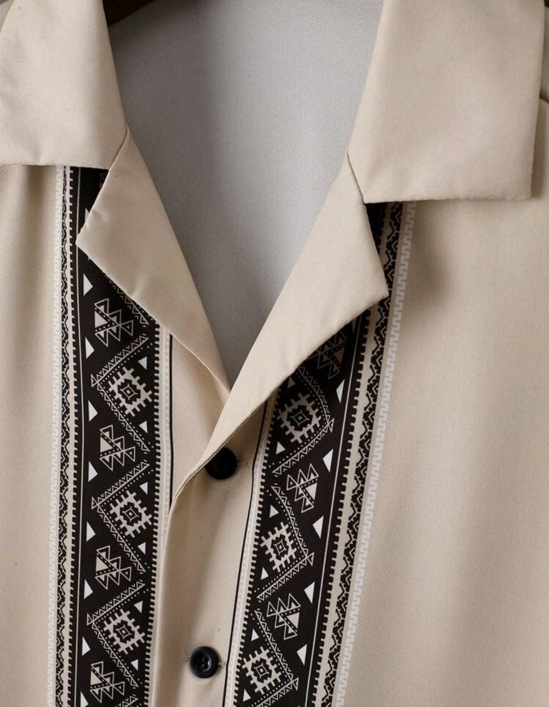 Manfinity RSRT Homme à imprimé géométrique Chemise & à cordon Short (sans t-shirt)
