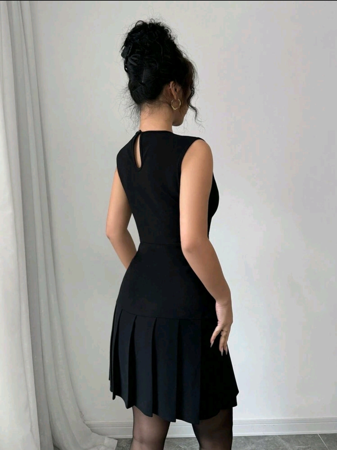 Slaydiva Robe décontractée en tissu texturé avec pour femmes