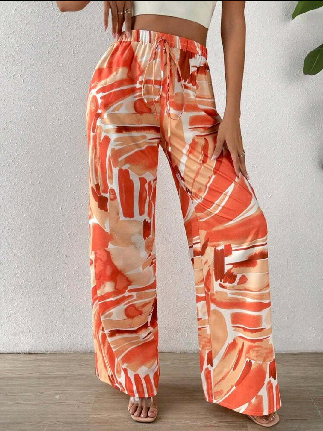 Holidaya Pantalon Ample Imprimé