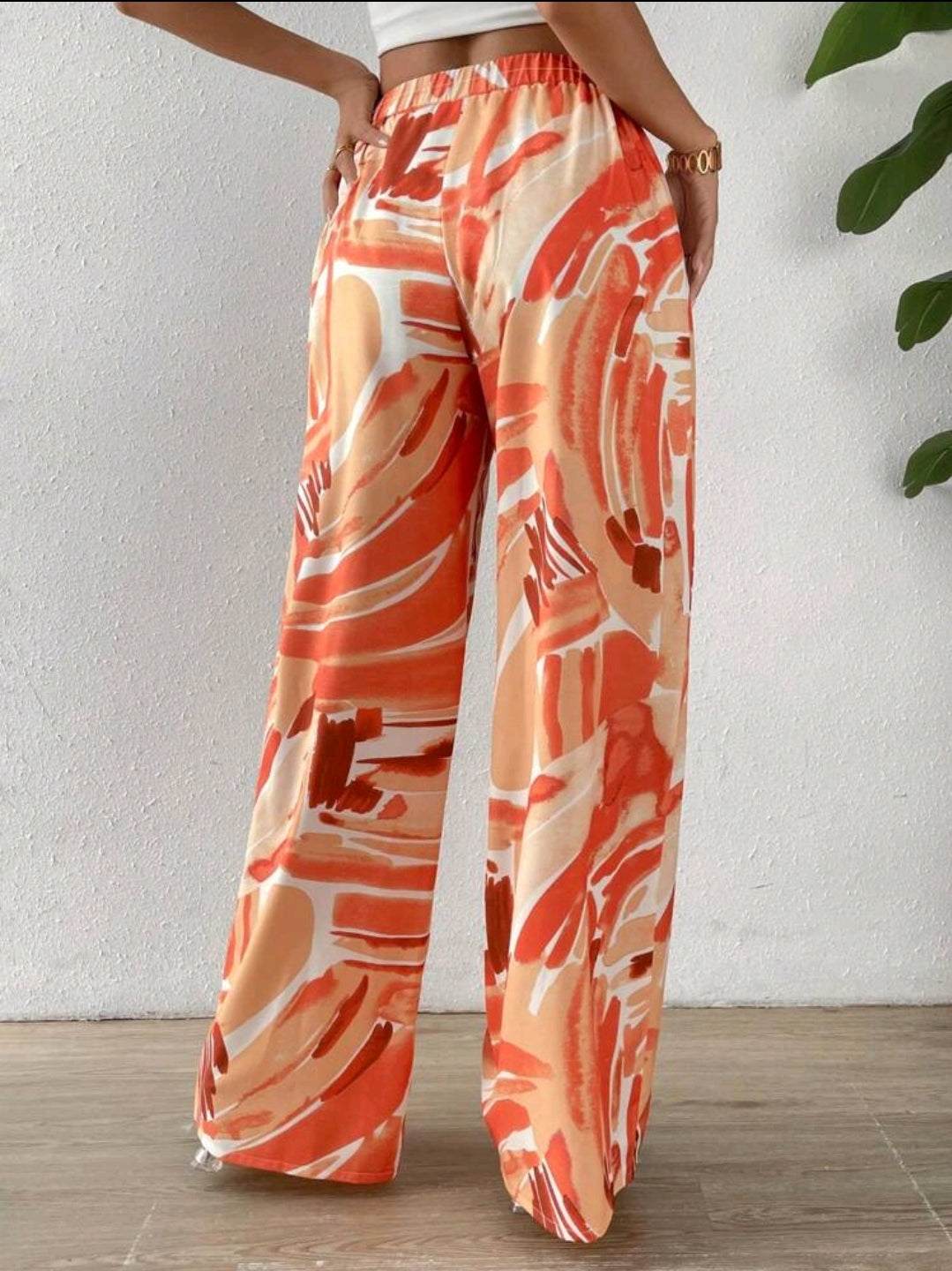 Holidaya Pantalon Ample Imprimé