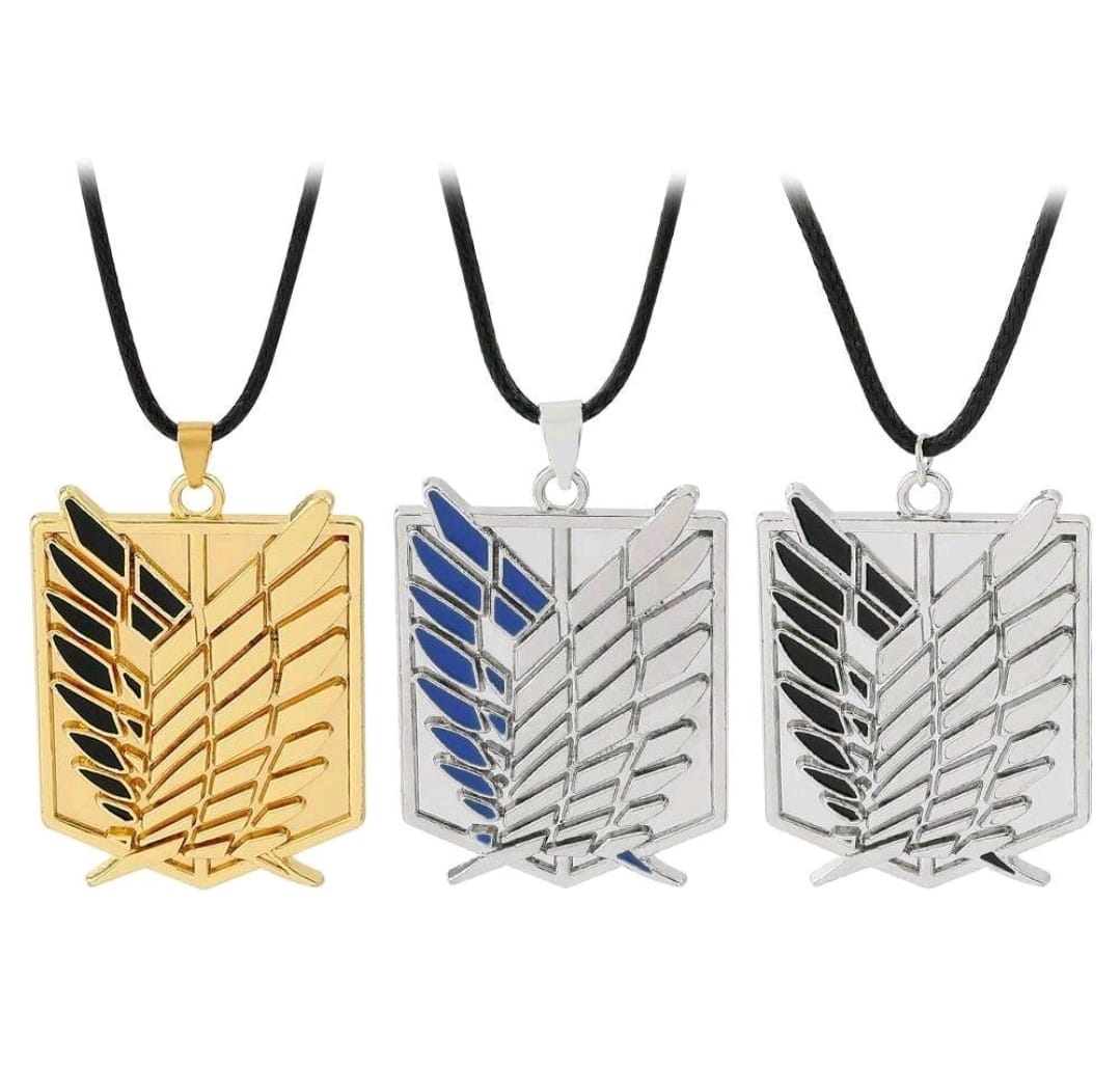 1 pièce Insigne de corps de l'Attaque des Titans, style dessin animé anime, pendentif bataillon d'exploration